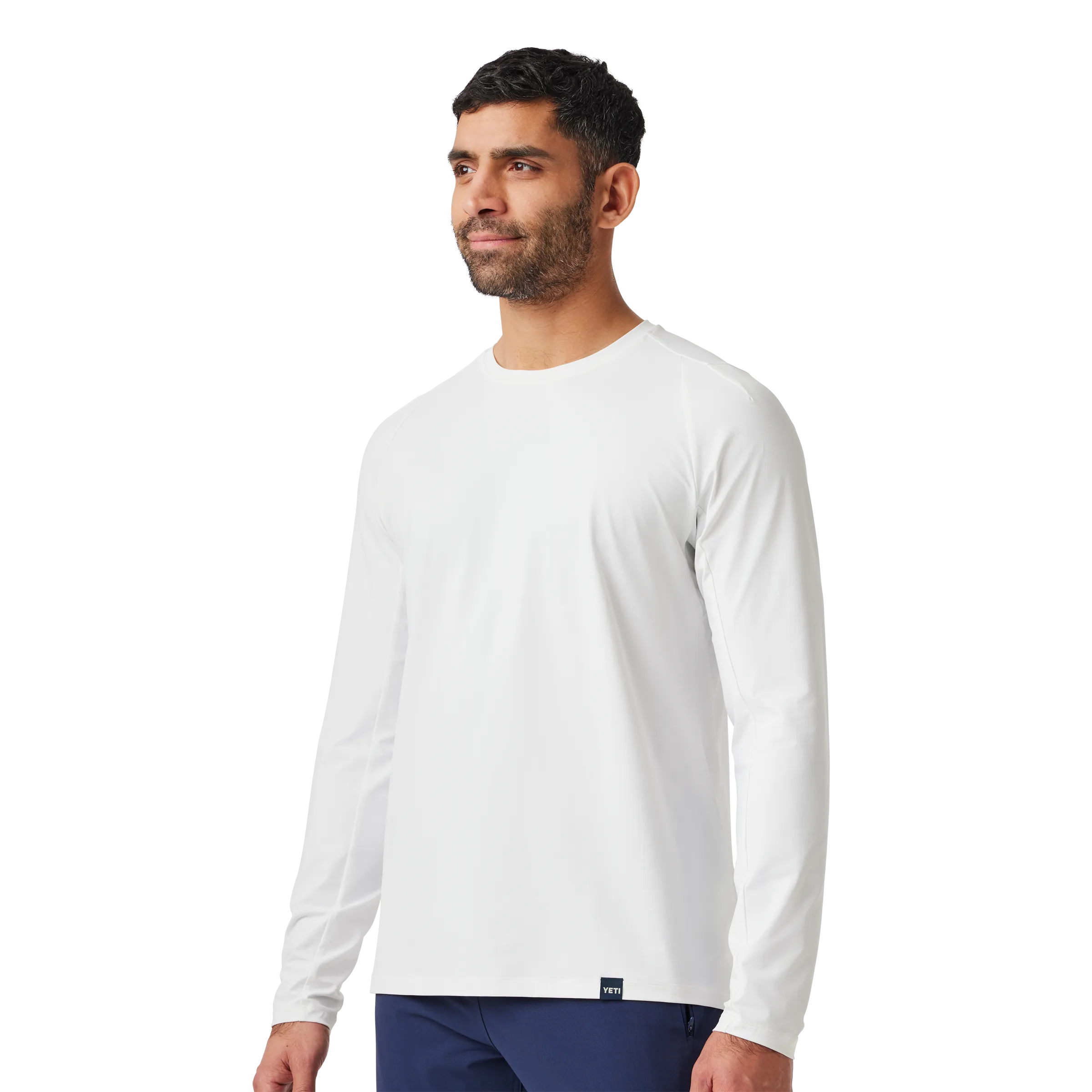 Men's Crewneck Ultra Lightweight Sunshirt White