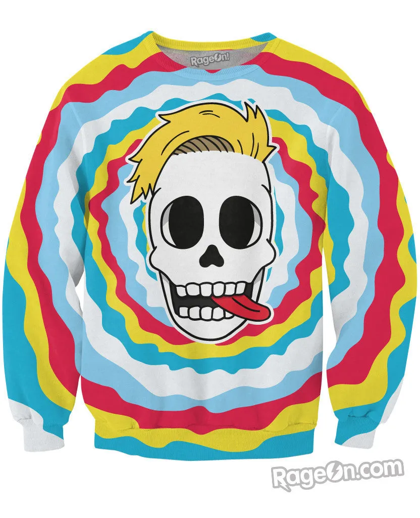 Miley Cyrus Skull Crewneck Sweatshirt