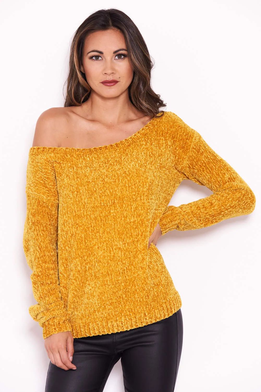 Mustard Chenille Jumper