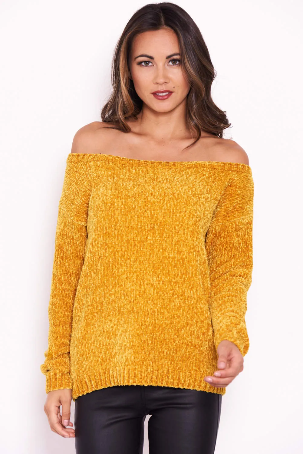 Mustard Chenille Jumper