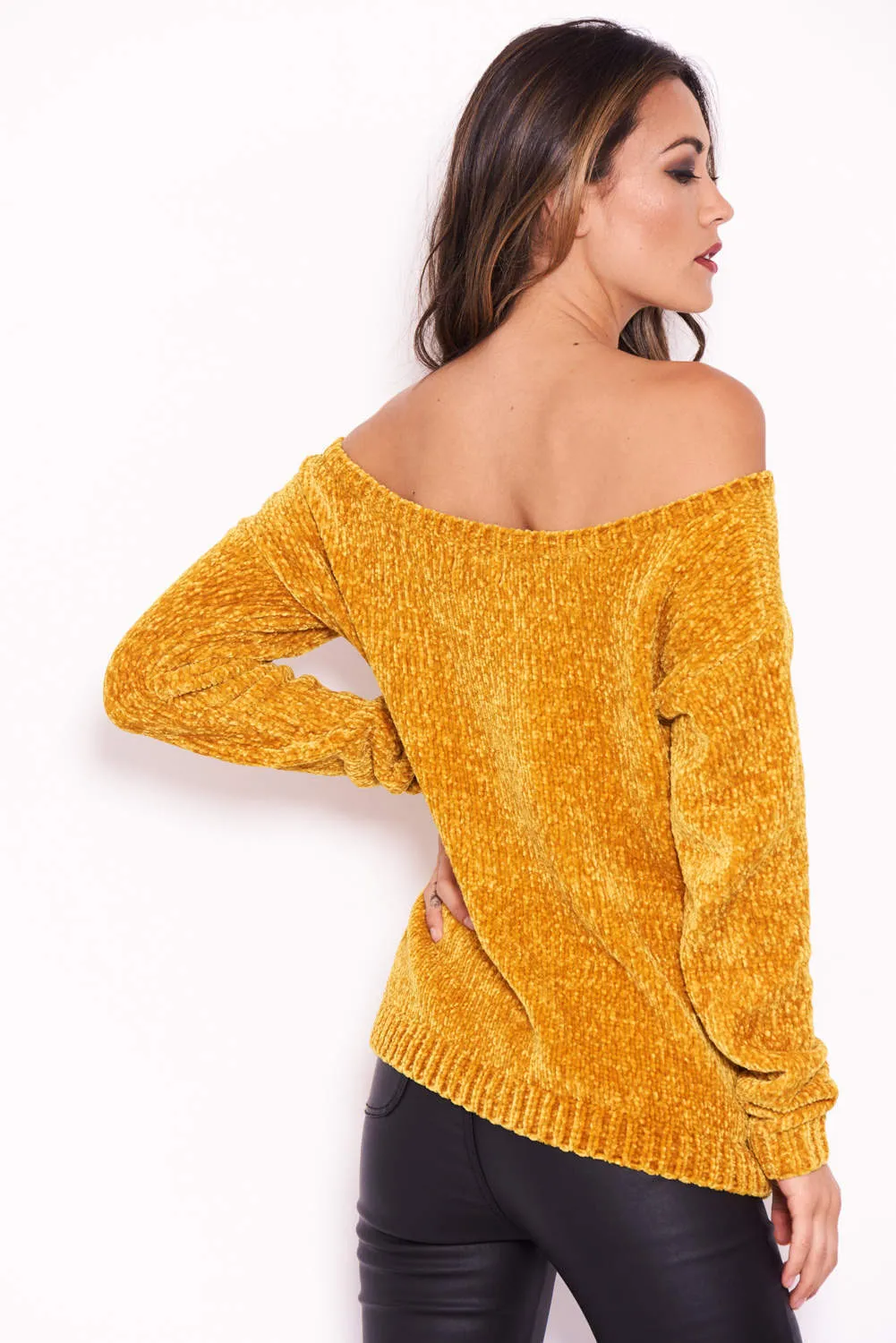 Mustard Chenille Jumper