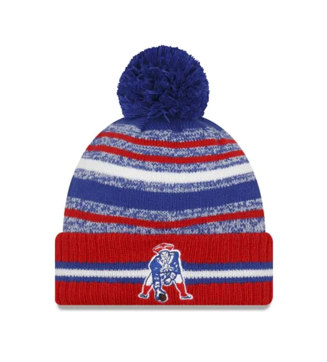 New England Patriots - NFL Patch Knit Hat, New Era