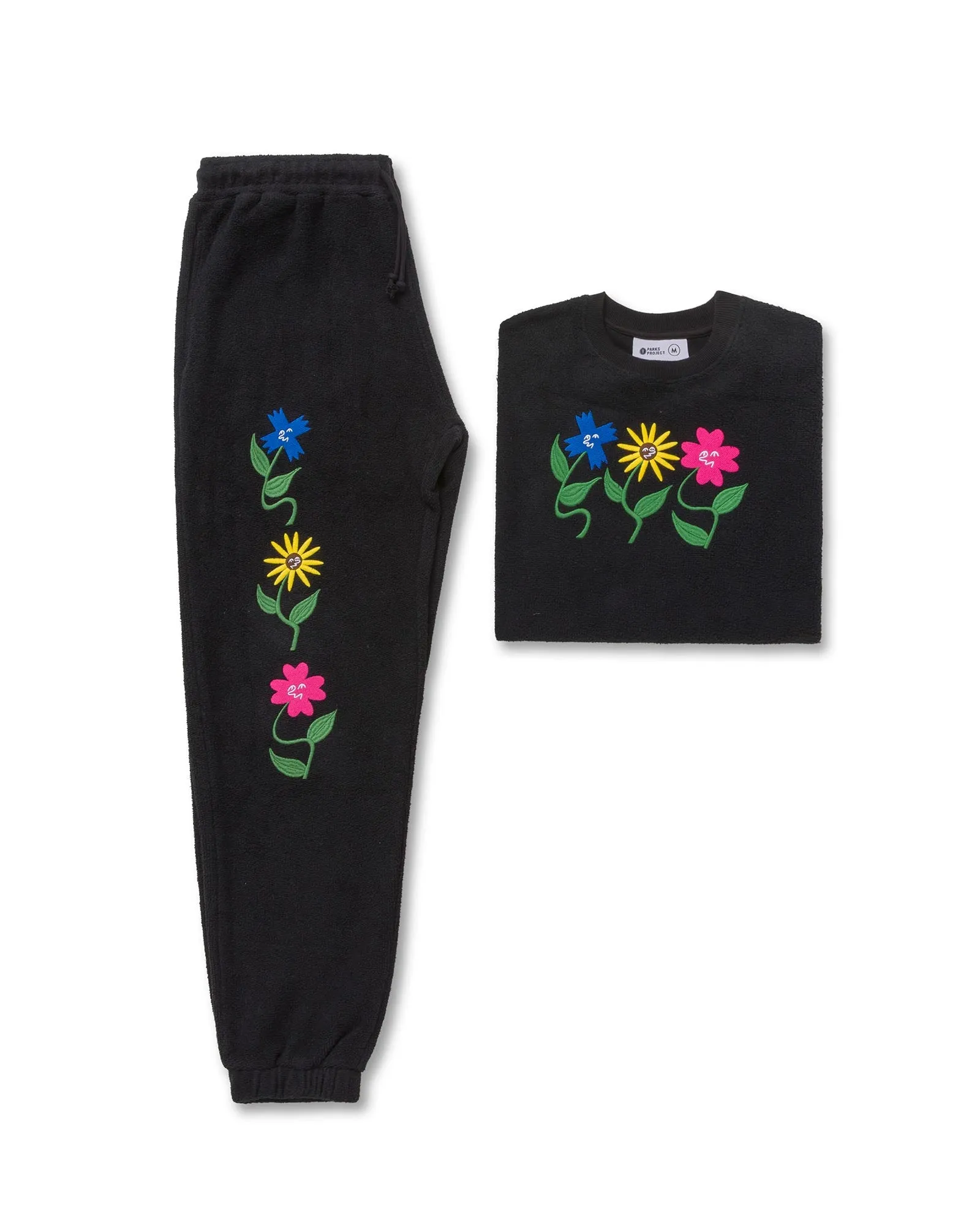 Night Flower Friends Crewneck