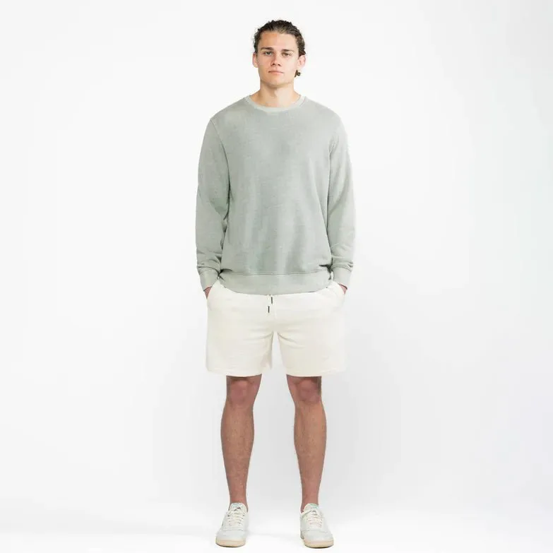 Organic French Terry Crewneck - Sage