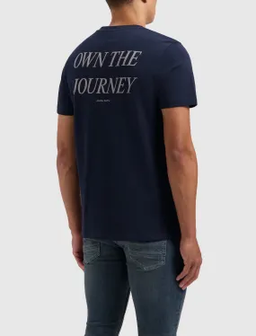 Own The Journey T-shirt | Navy