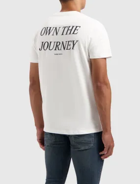 Own The Journey T-shirt | Off White