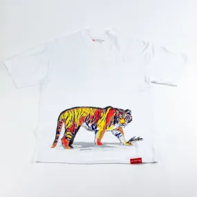 Painted Tiger T-shirt - White