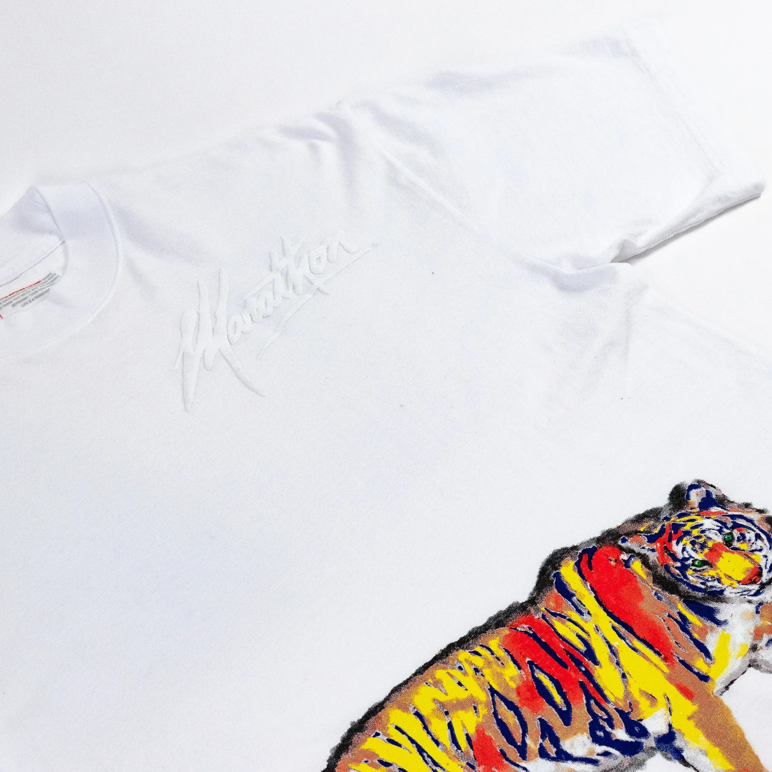 Painted Tiger T-shirt - White