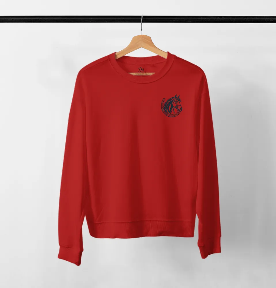 Paul Malone Horseshoe Crewneck Sweater