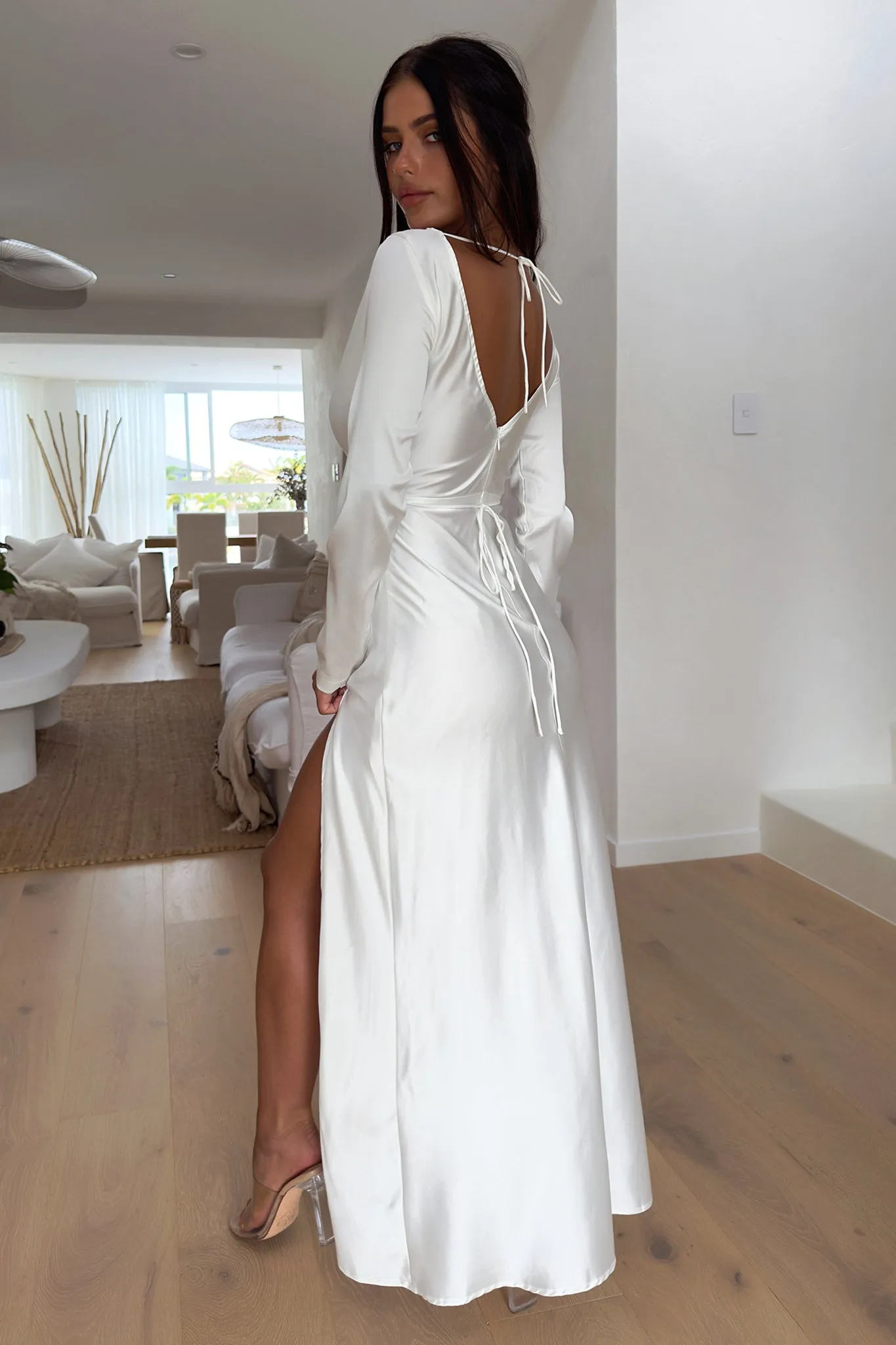 Perrie Maxi Dress - White