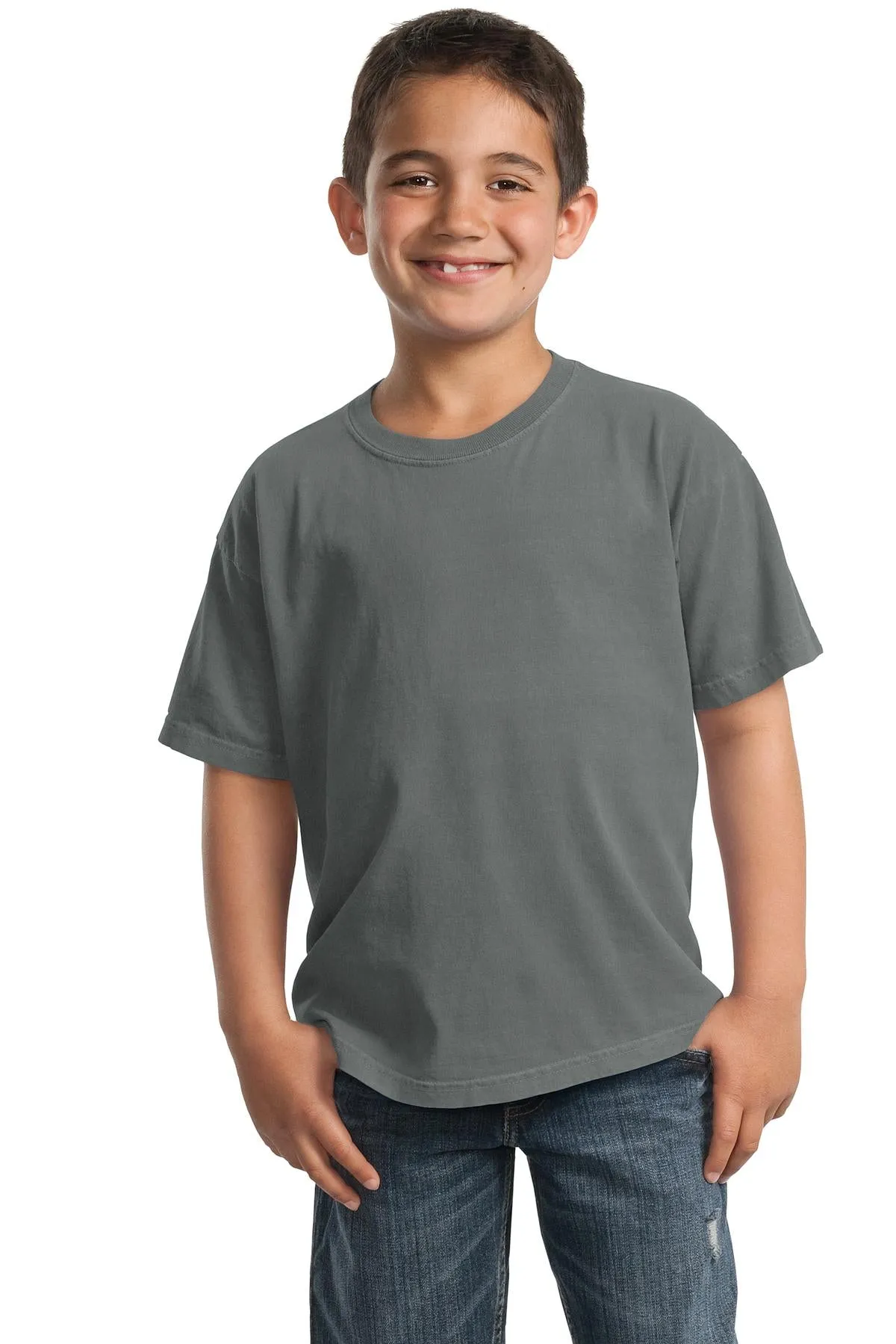 Port & Company® Youth Beach Wash™ Garment-Dyed Tee. PC099Y