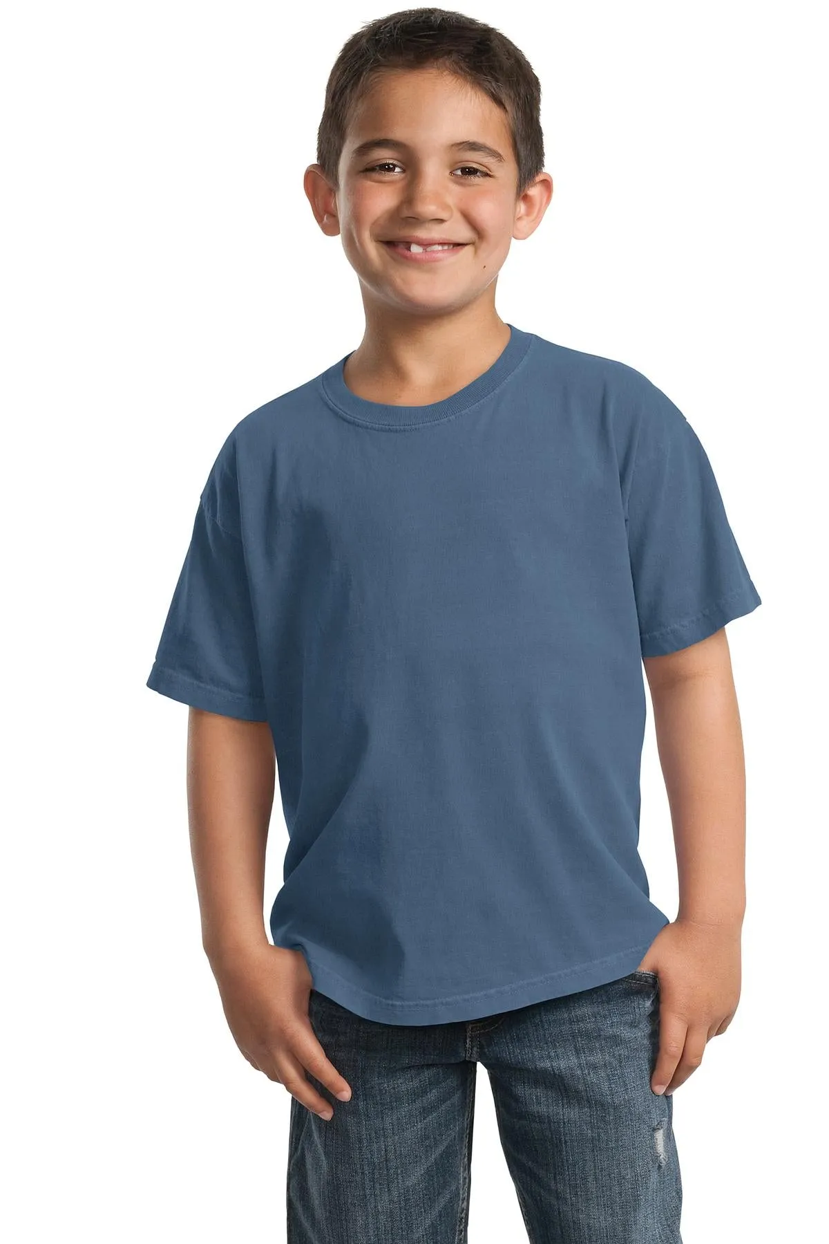 Port & Company® Youth Beach Wash™ Garment-Dyed Tee. PC099Y