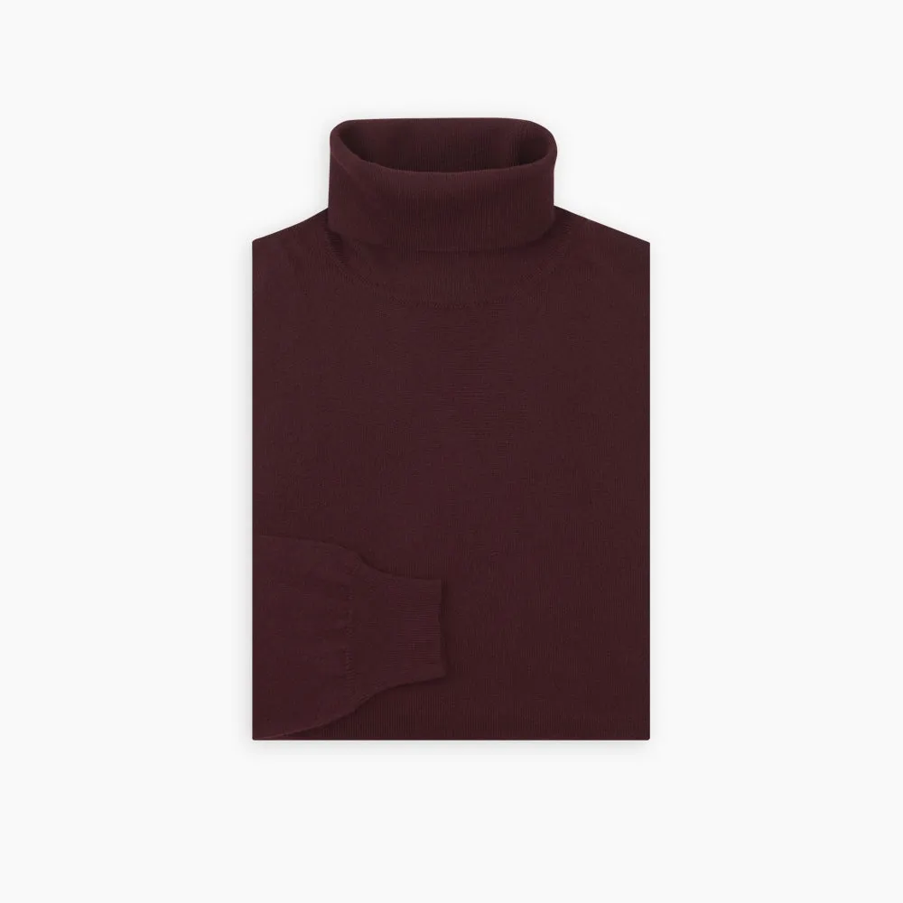 Port Cashmere Roll Neck Jumper