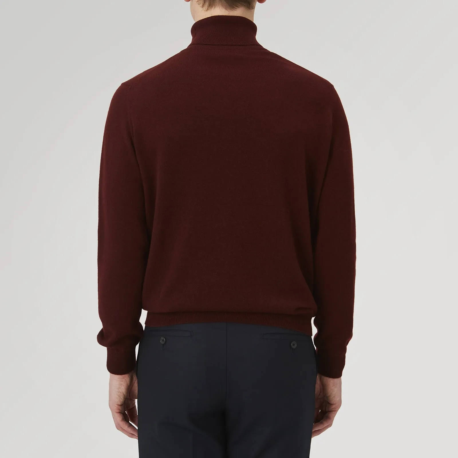 Port Cashmere Roll Neck Jumper