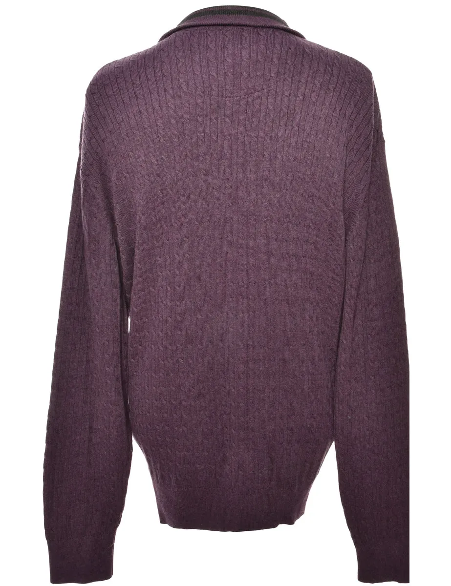 Purple ENRO Jumper - XXL