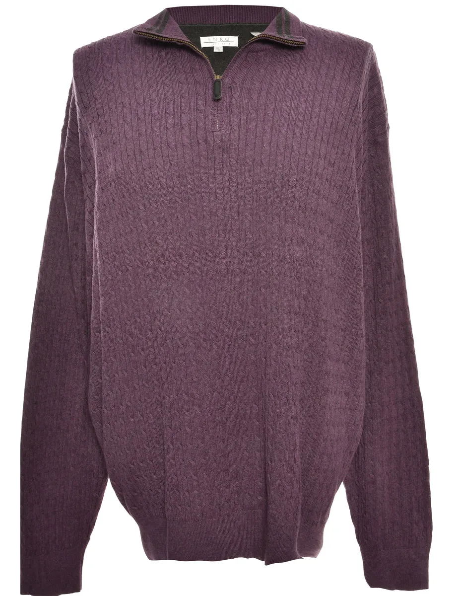 Purple ENRO Jumper - XXL