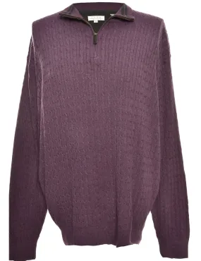 Purple ENRO Jumper - XXL