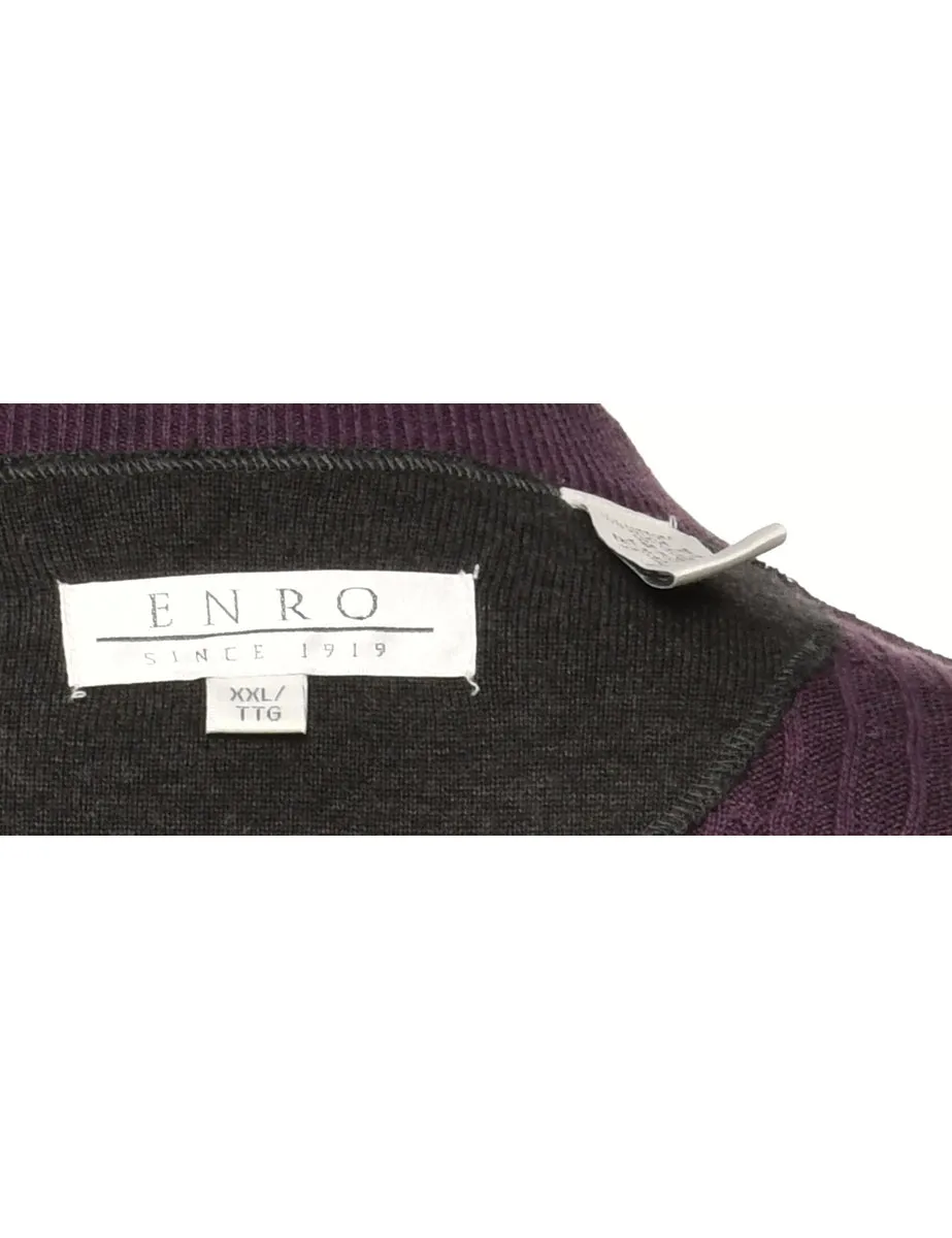 Purple ENRO Jumper - XXL