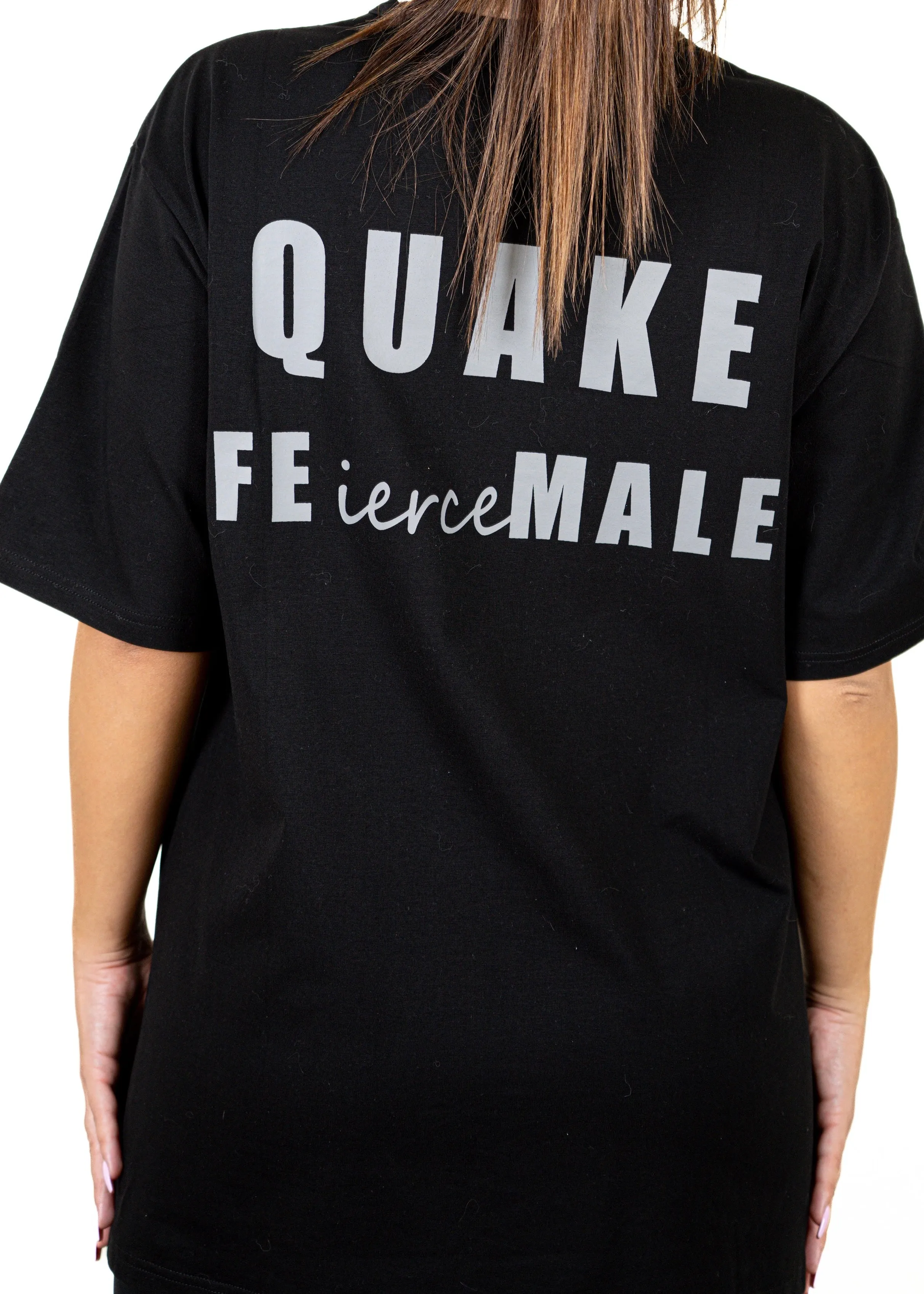 Quake Fierce Female Over-Size Shirt