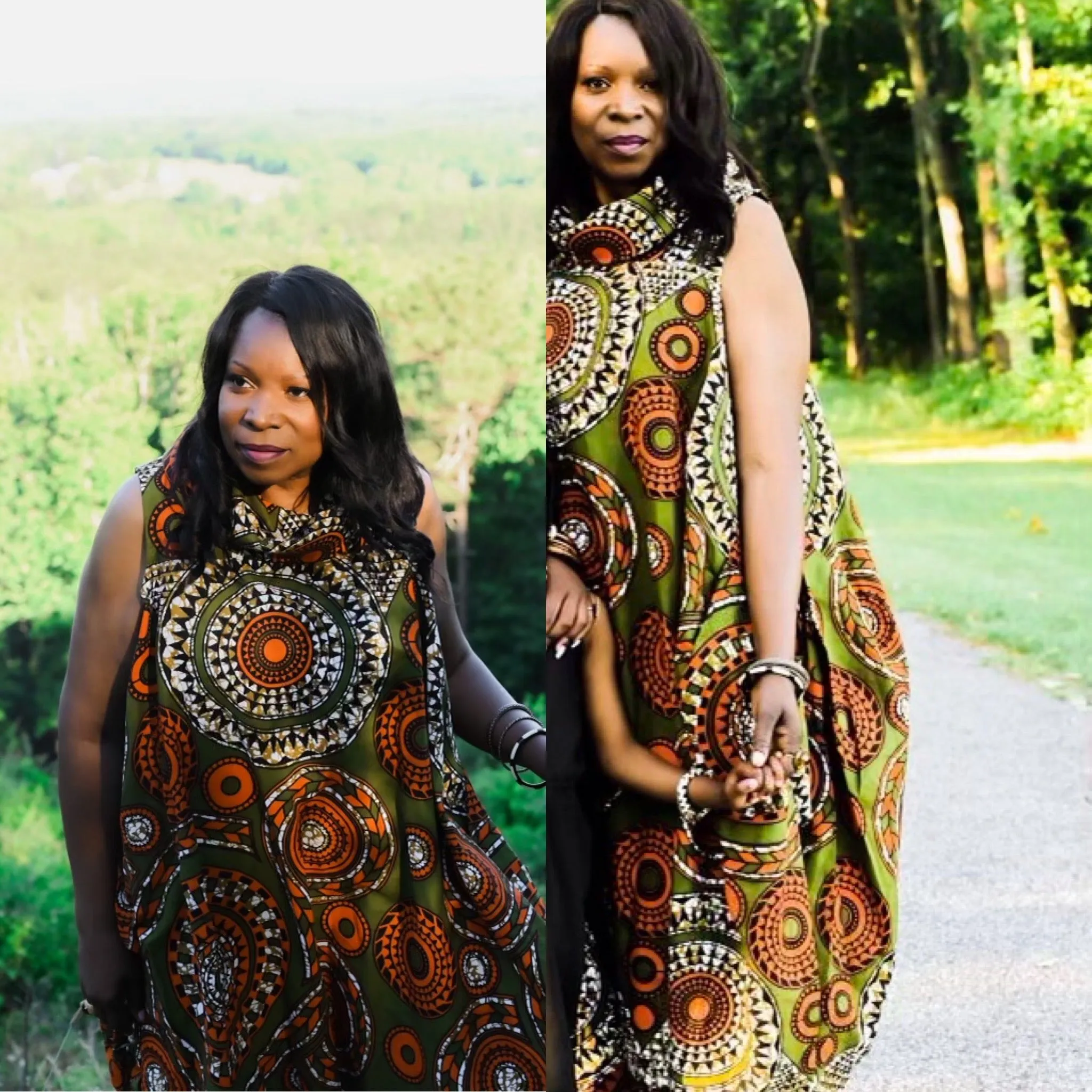 Queen Mother- Tribal print