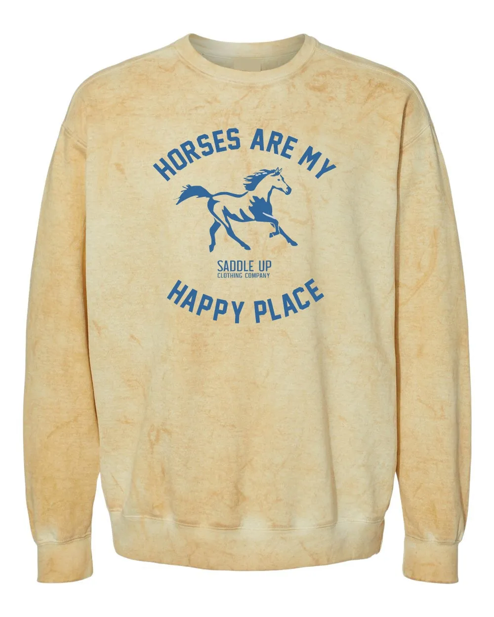 "Horses Are My Happy Place" Crewneck