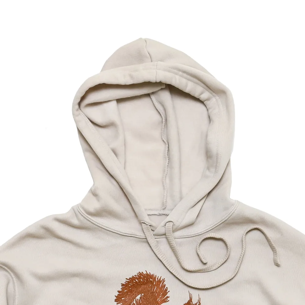 Red Squirrel Crop Hoodie