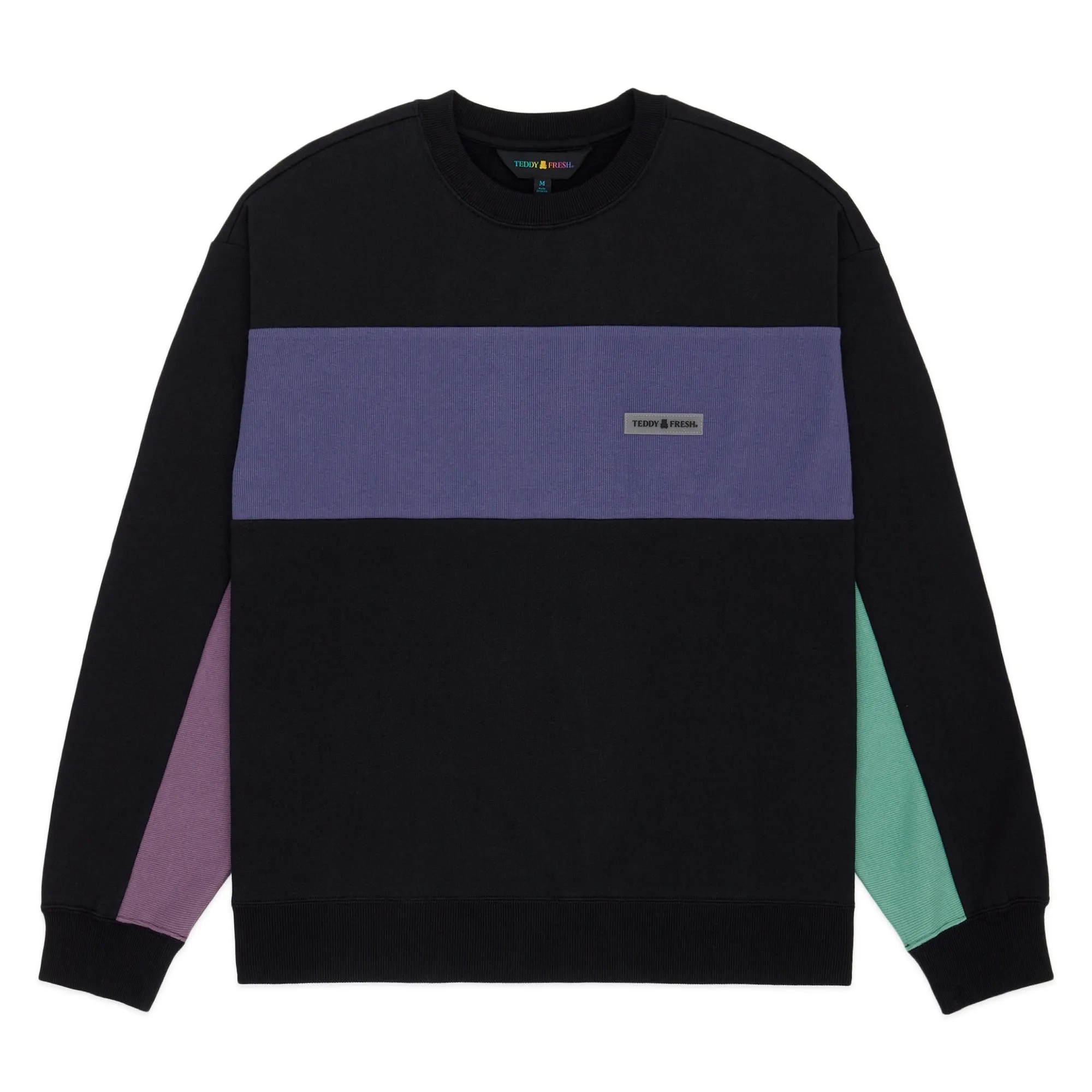 Rib Block Crewneck