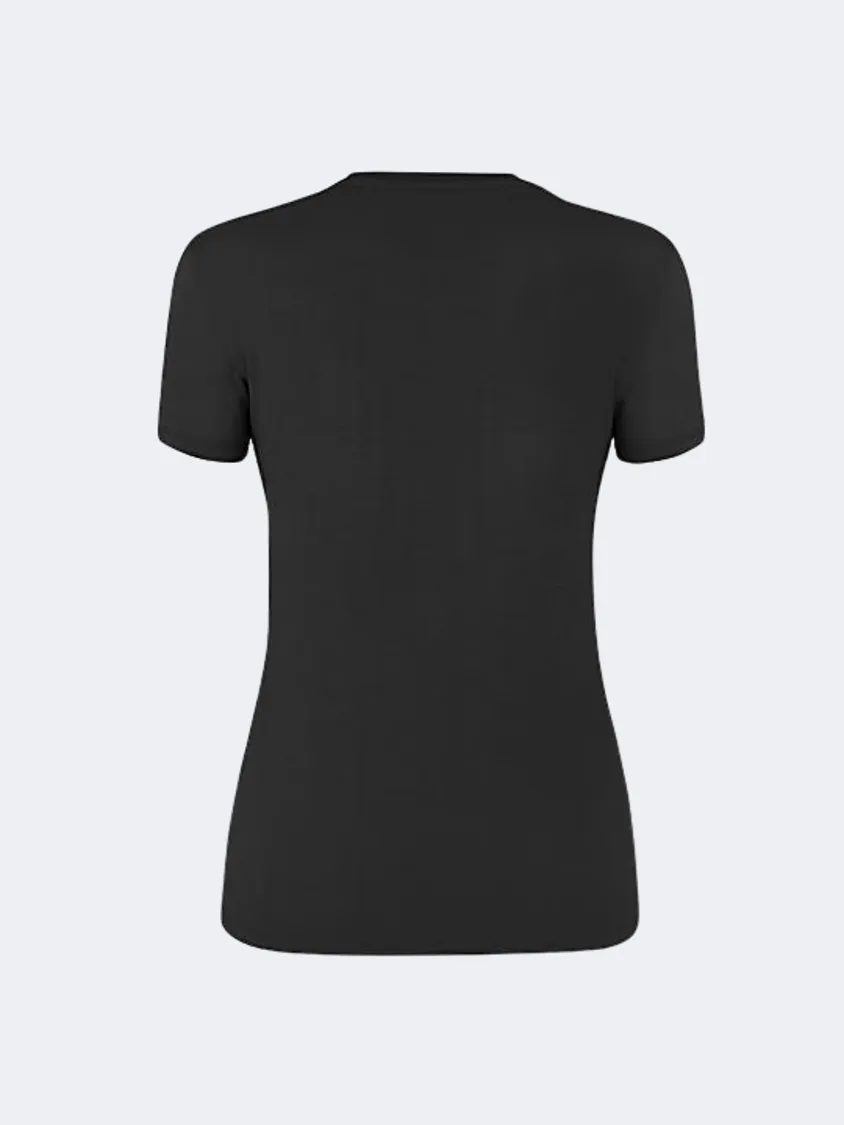 Salewa Alpine Hemp Women Hiking T-Shirt Black