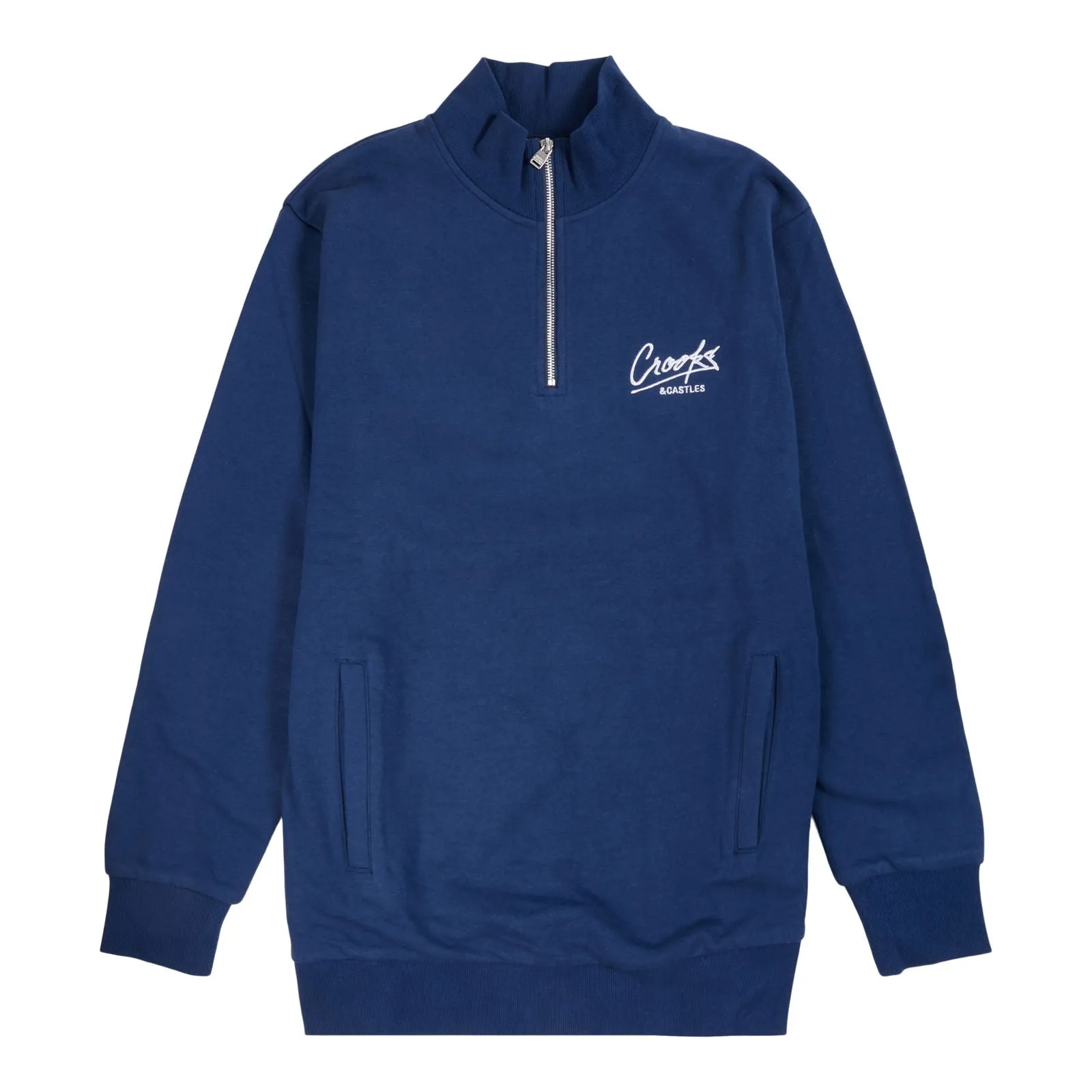 Script Quarter Zip Crewneck