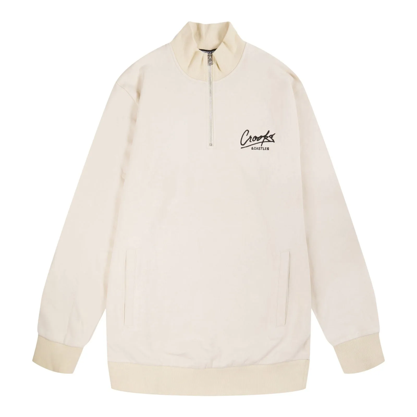 Script Quarter Zip Crewneck