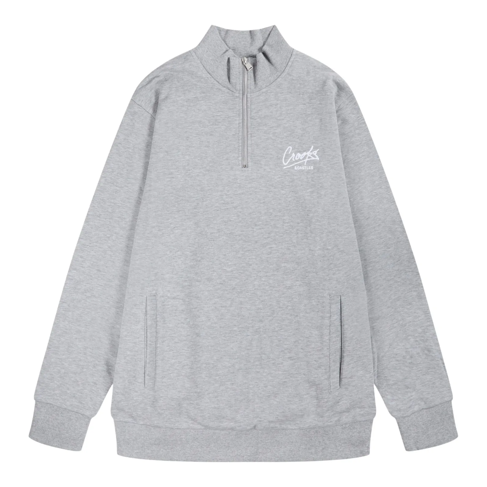 Script Quarter Zip Crewneck