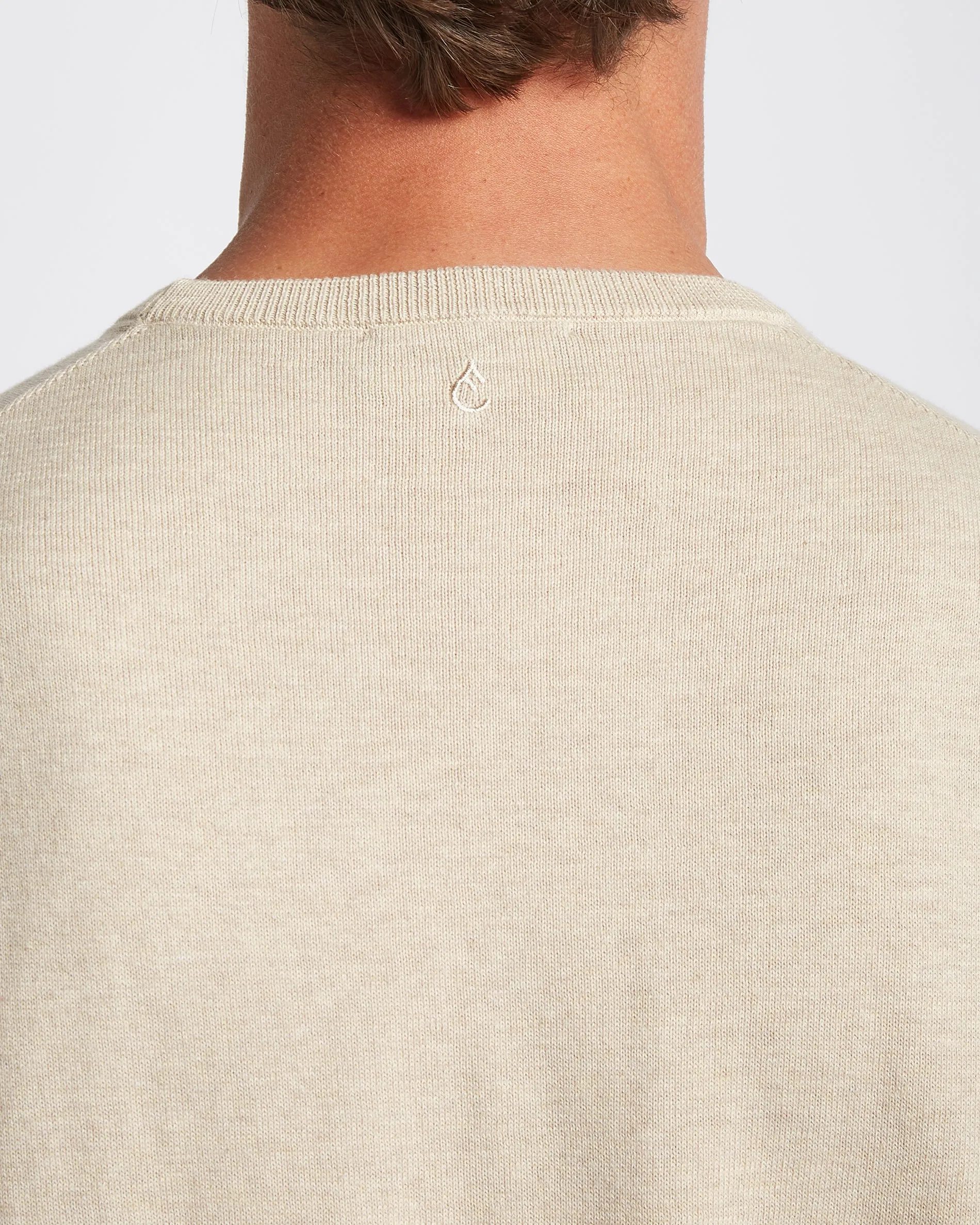 Seawool Crewneck Sand