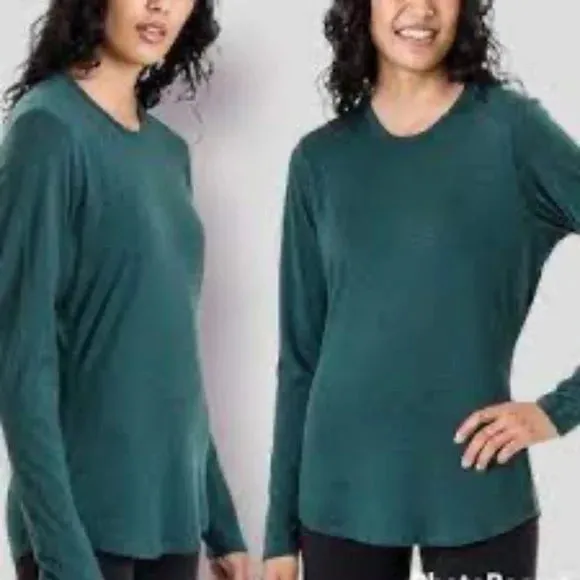 Segments 100% Merino Wool Tee Shirt Long Sleeve Pullover Base Layer