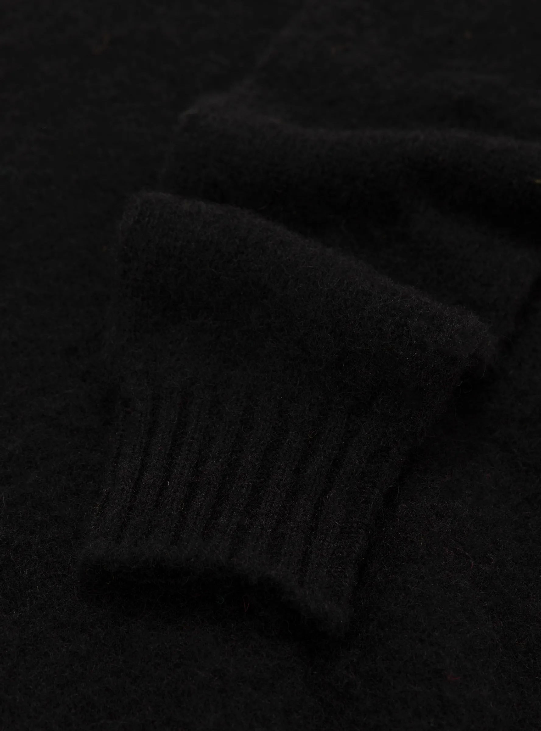 Shaggy Bear Jumper Black