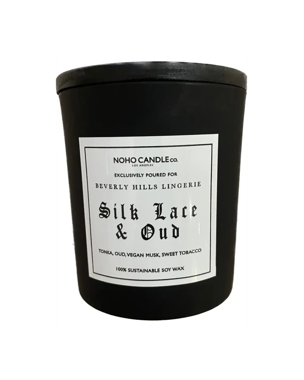 Silk Lace & Oud Handmade Sustainable Non-Toxic Candle