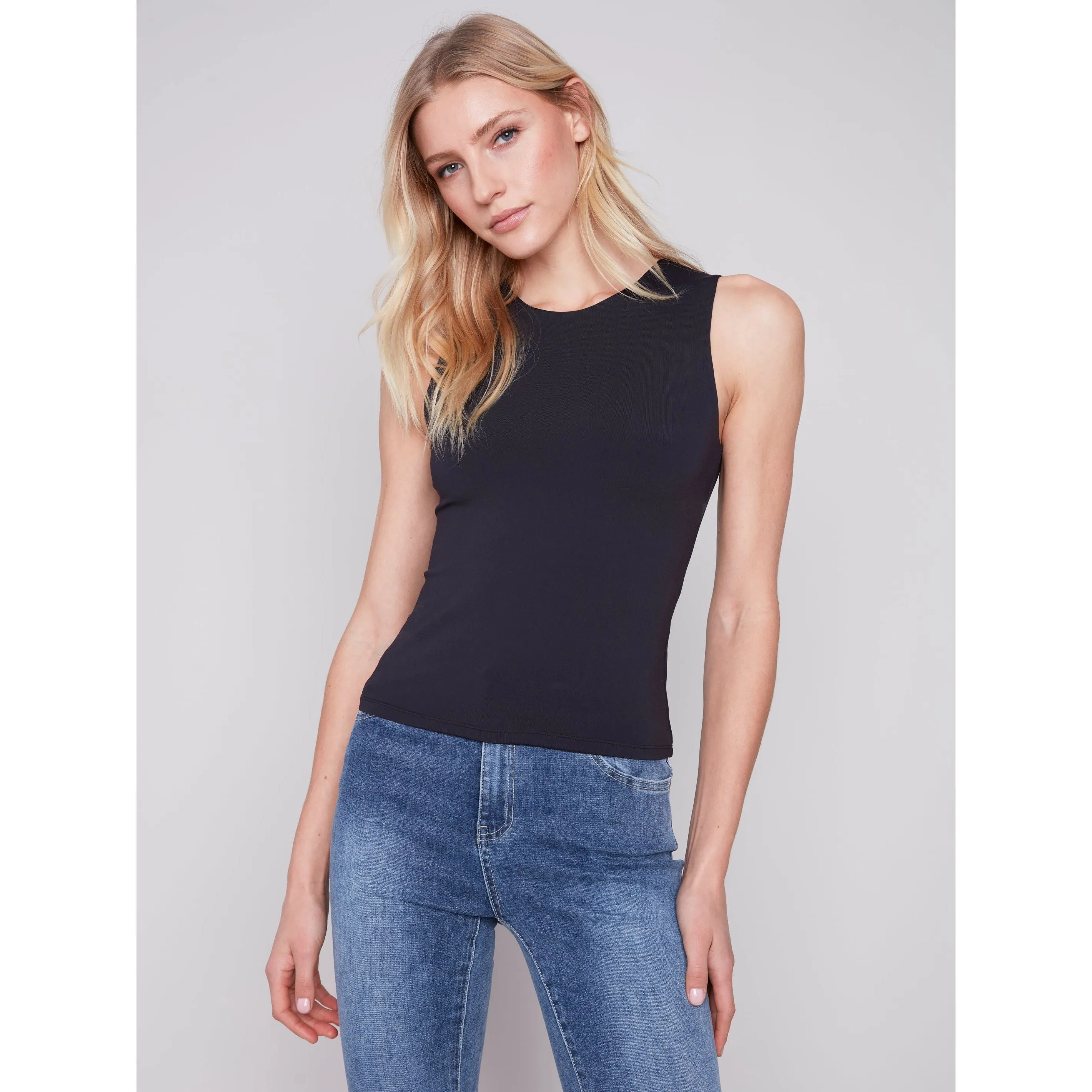 Sleeveless Super Stretch Top Sleeveless