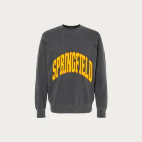 Springfield Collegiate Mid Print Pigment Dyed Crewneck