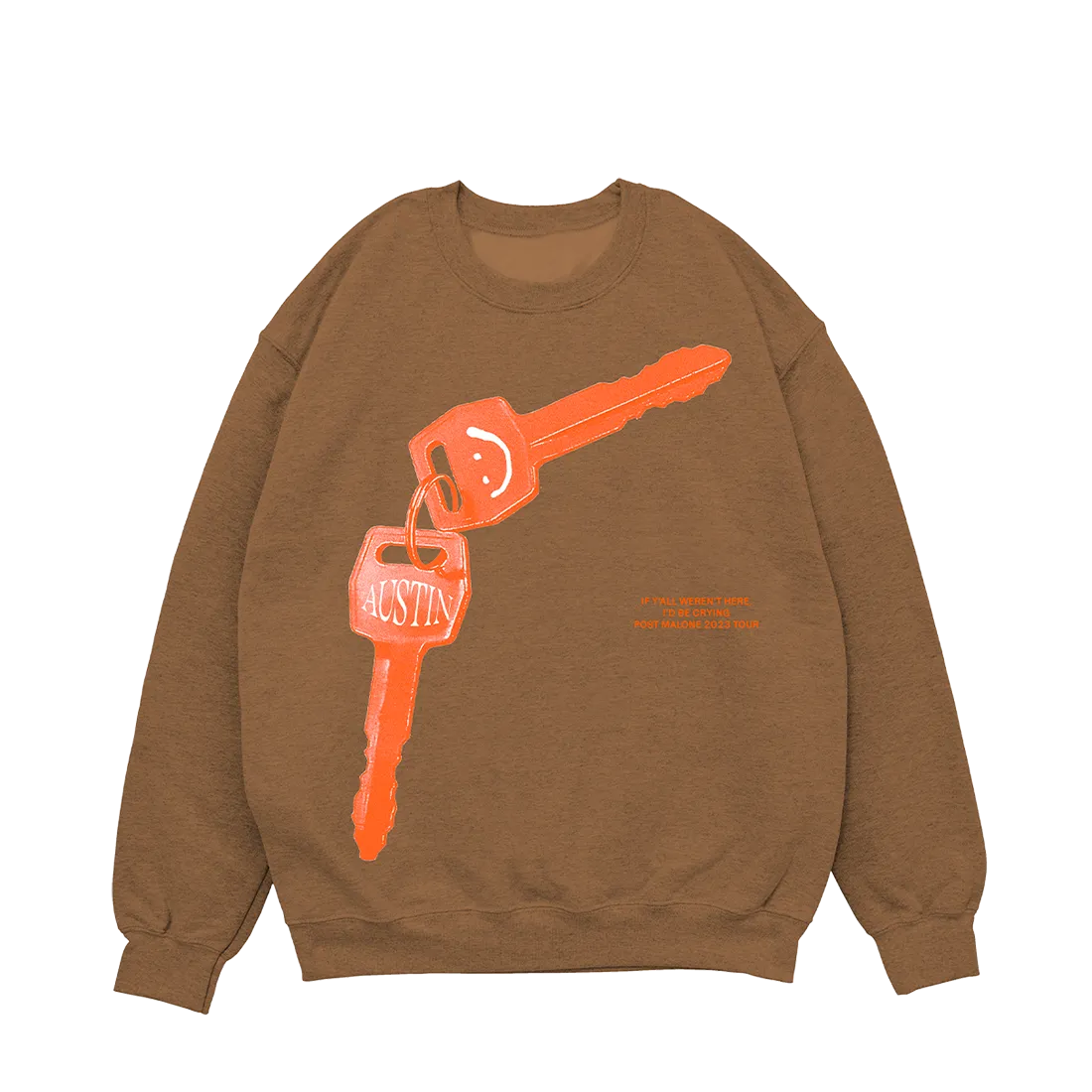 tan keys crewneck