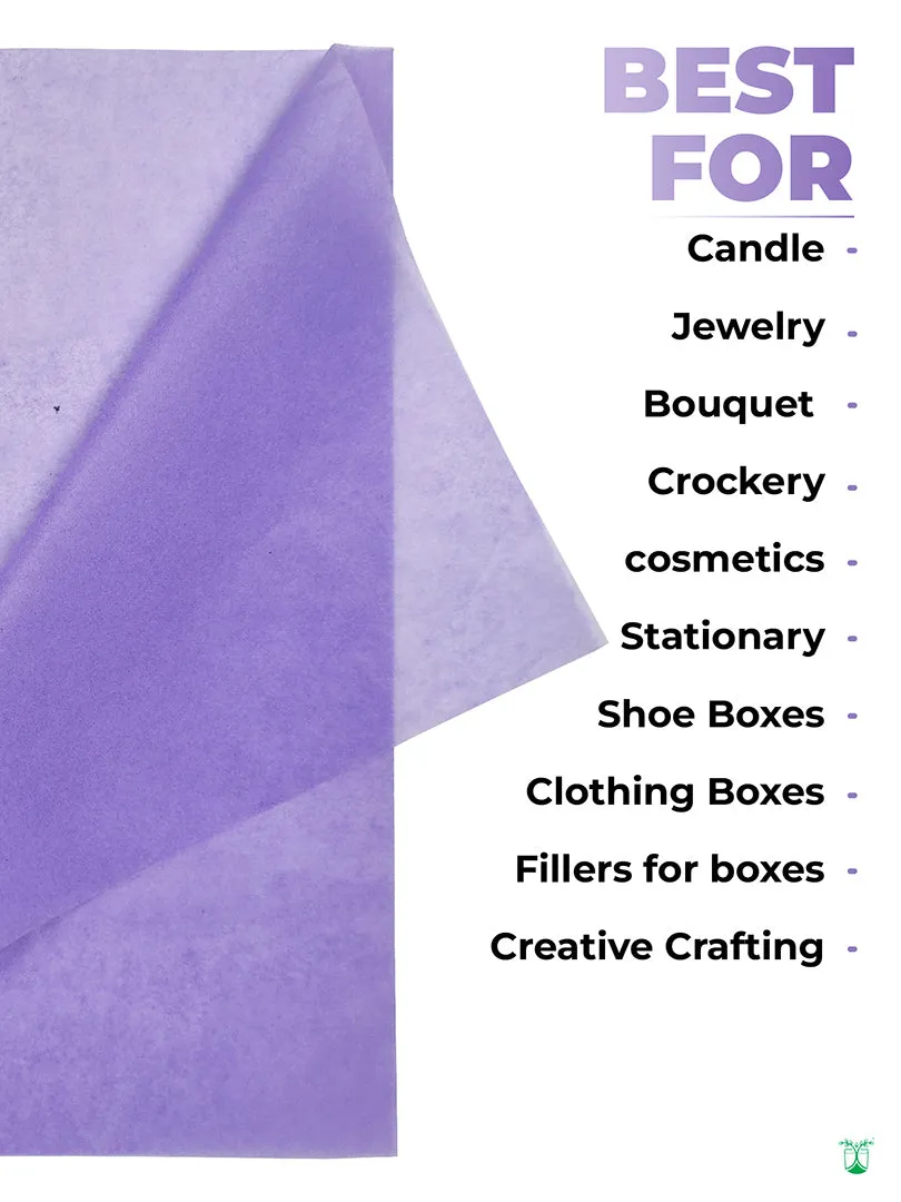 Tissue Paper (Purple). Acid-Free & Sustainable Wrapping Paper.