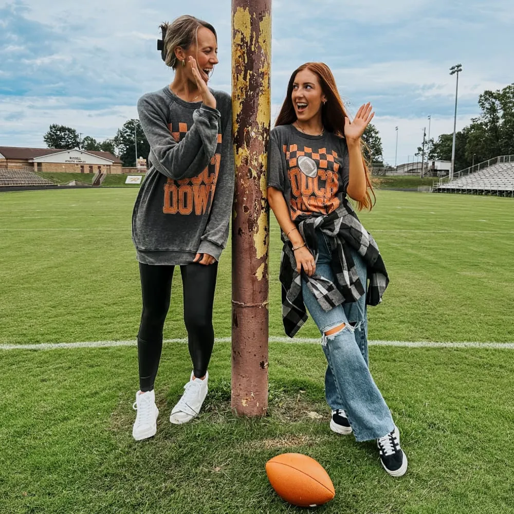 Touchdown Acid Wash Crewneck