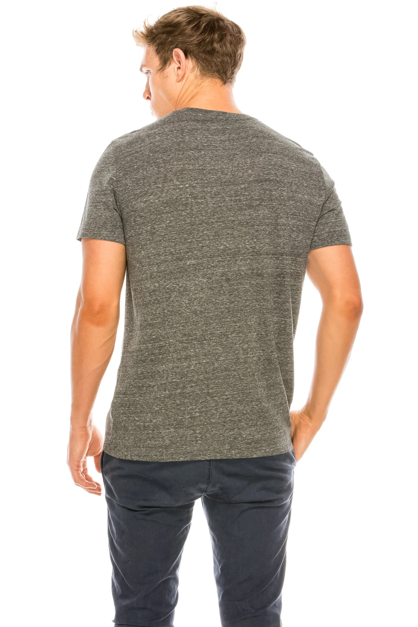 Tri-Blend Crew Neck T-Shirt