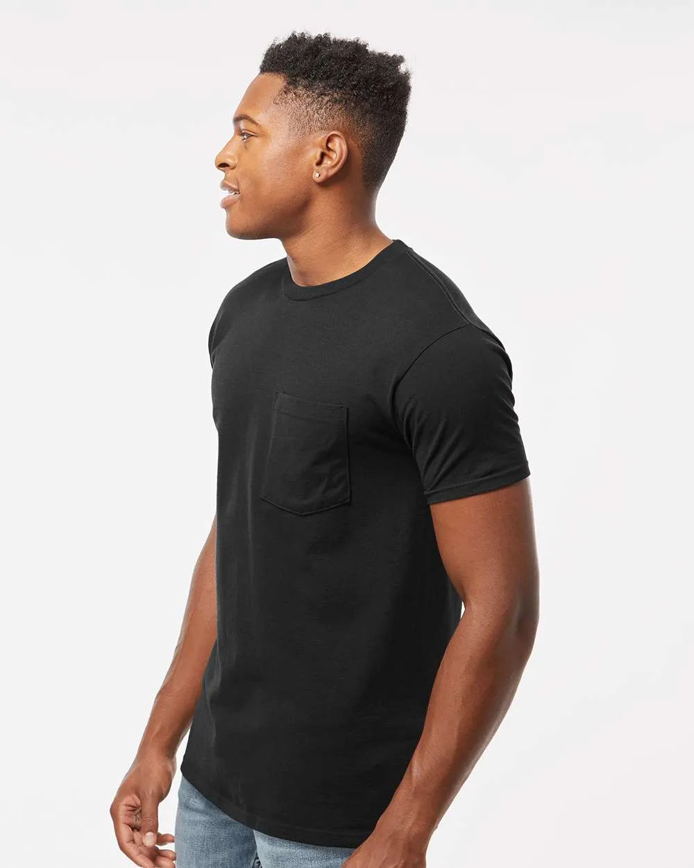 Tultex Heavyweight Jersey Pocket T-Shirt 293