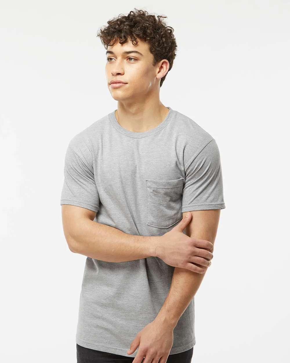 Tultex Heavyweight Jersey Pocket T-Shirt 293