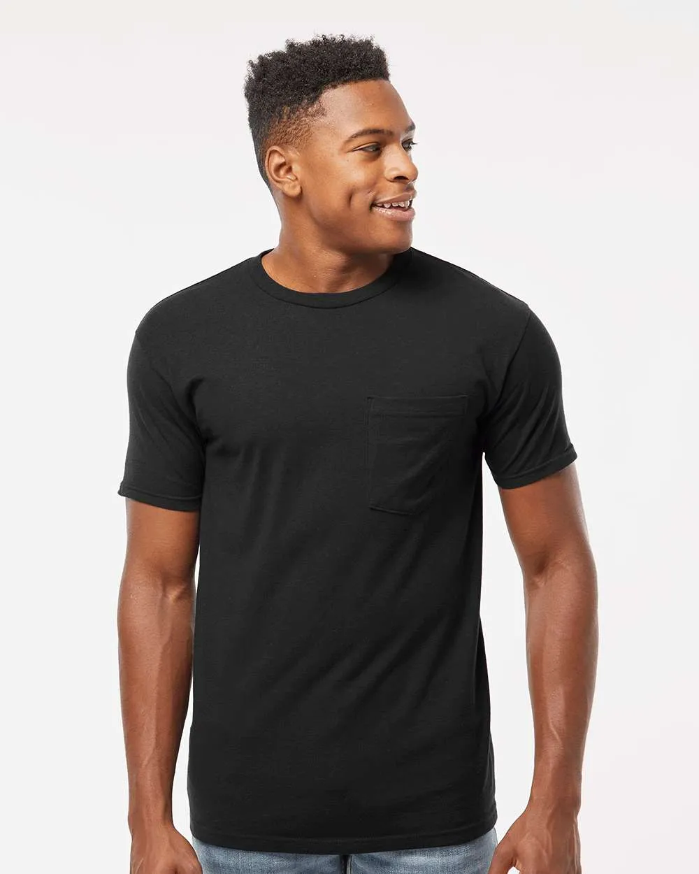 Tultex Heavyweight Jersey Pocket T-Shirt 293