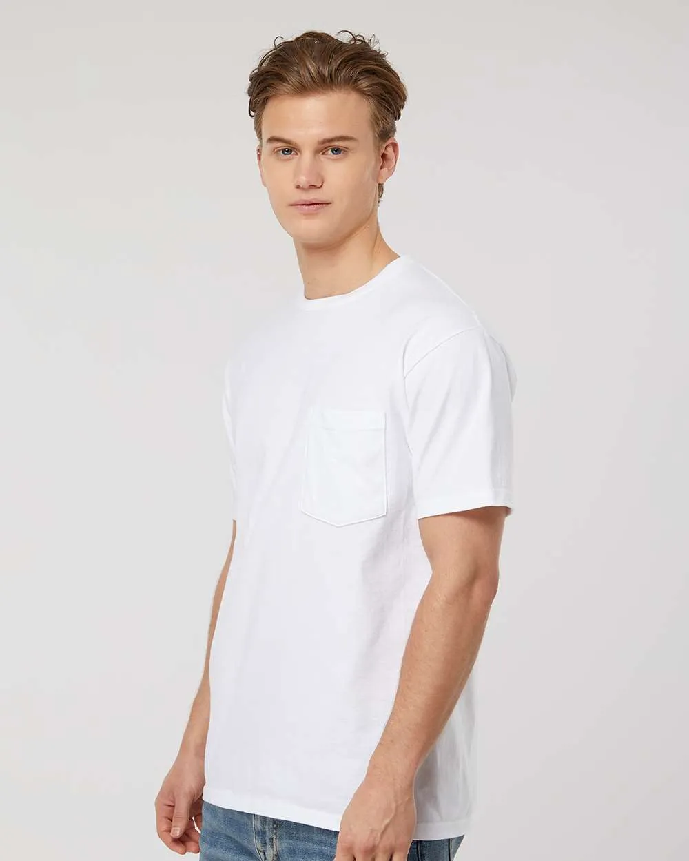 Tultex Heavyweight Jersey Pocket T-Shirt 293