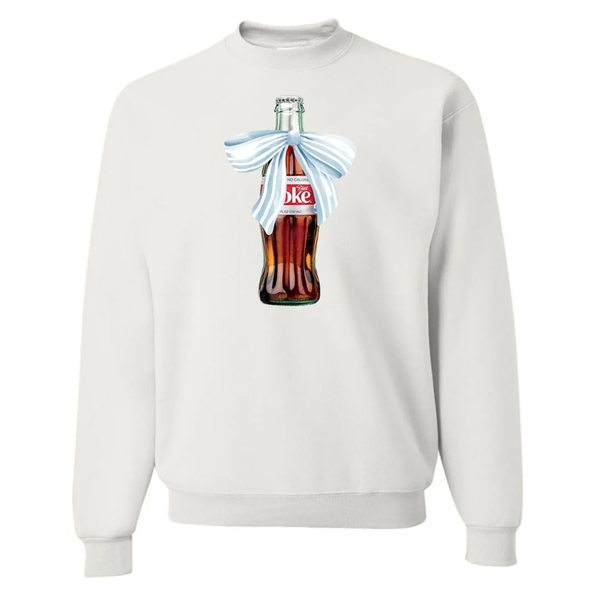 'Vintage Soda With Bow' Crewneck Sweatshirt