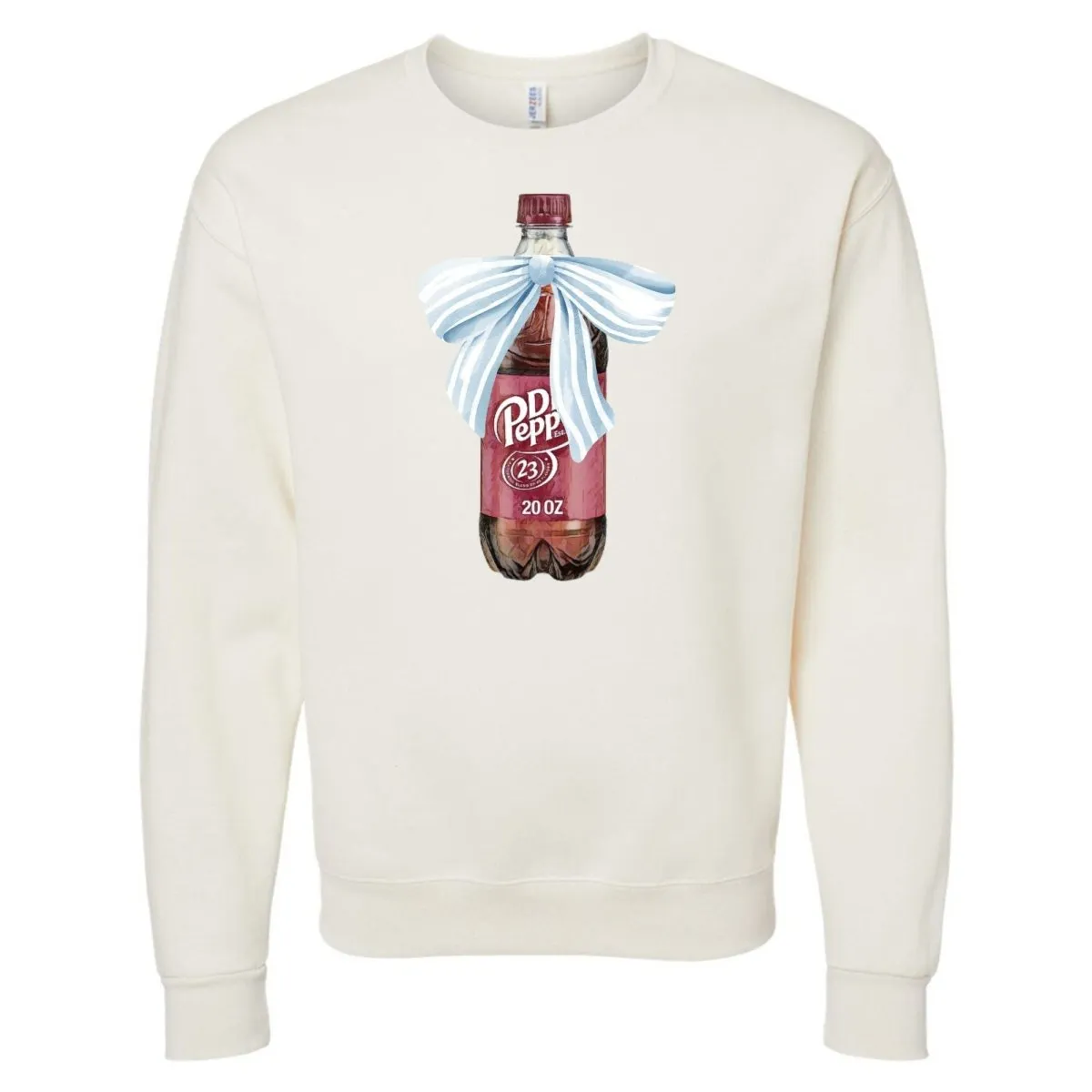 'Vintage Soda With Bow' Crewneck Sweatshirt