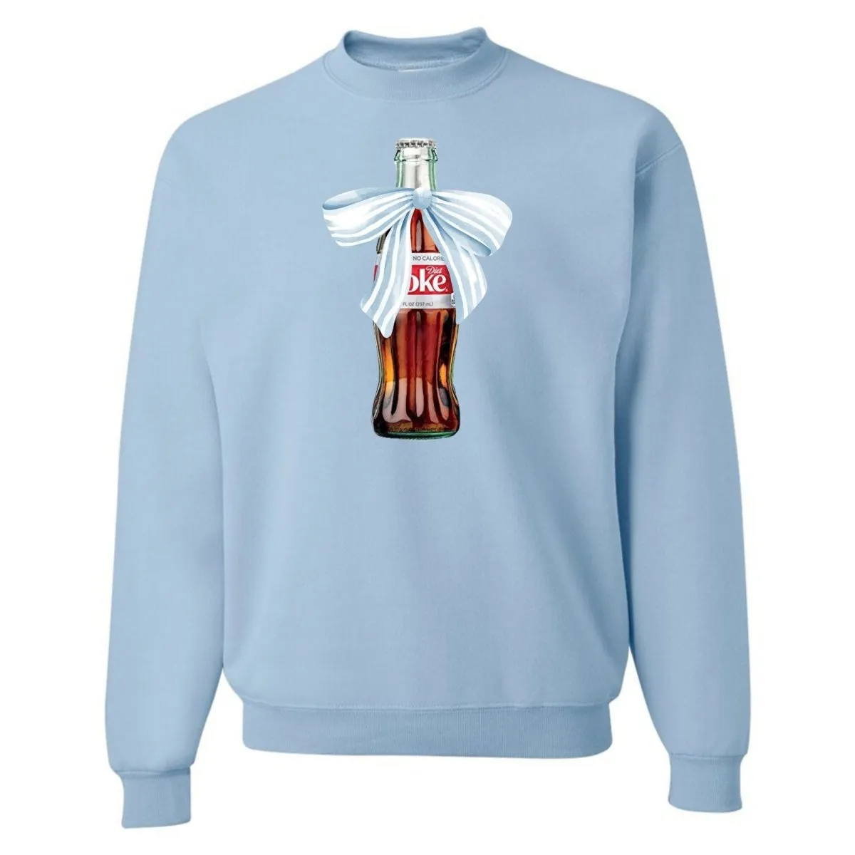 'Vintage Soda With Bow' Crewneck Sweatshirt