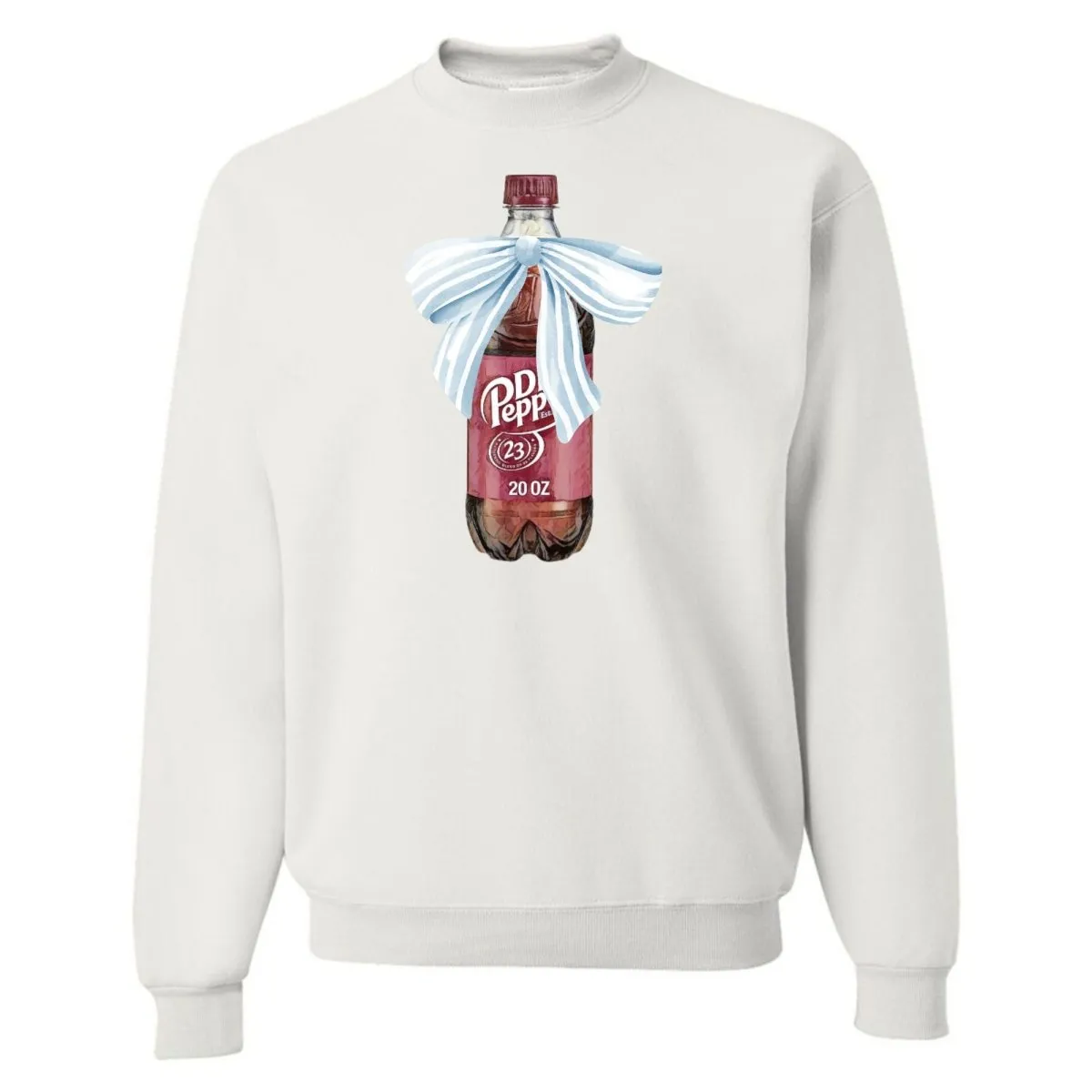 'Vintage Soda With Bow' Crewneck Sweatshirt