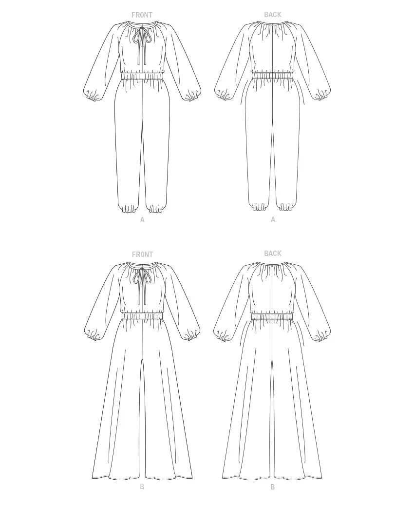 Vogue 1851 Petite Jumpsuit Pattern